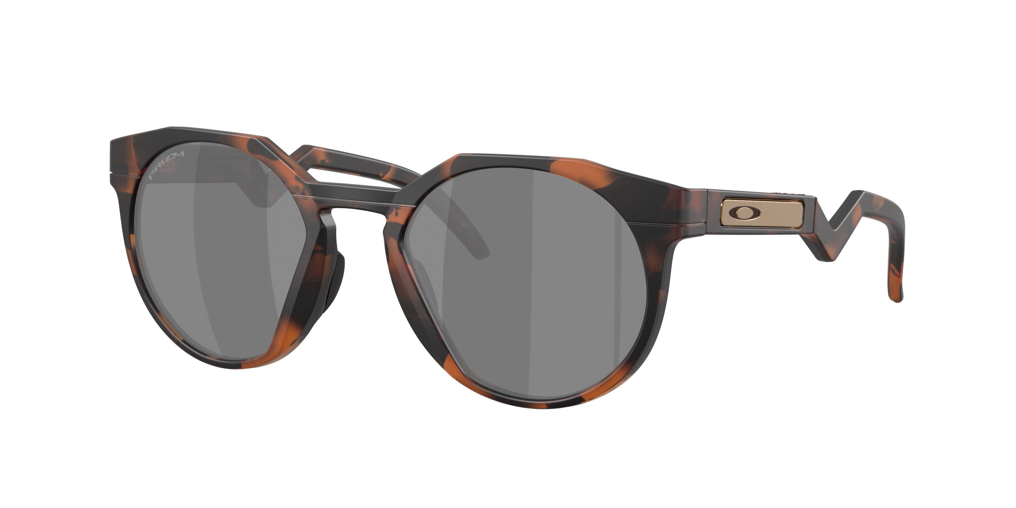 Oakley HSTN Prizm Black Sunglasses - Matte Tortoise - BROWN/BLACK